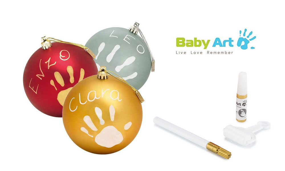 Christmas Ball personalizzabile Baby Art