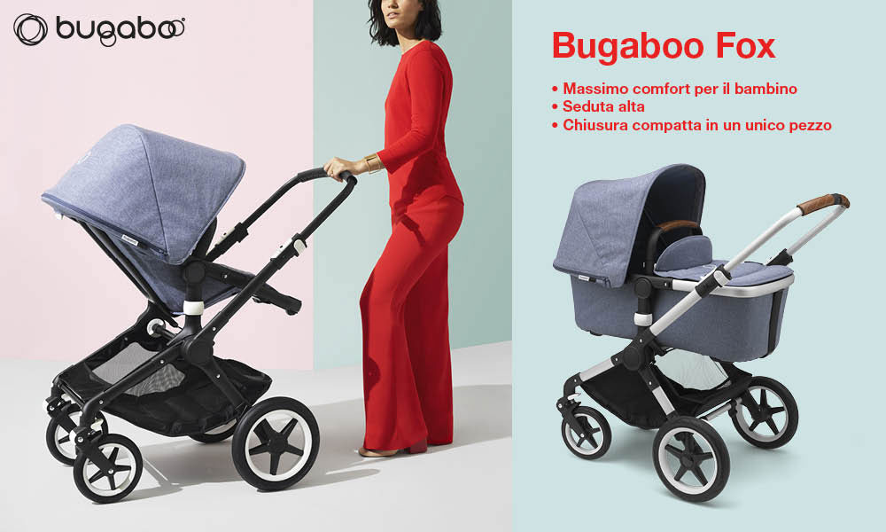 1 Passeggino Fox Duo Bugaboo