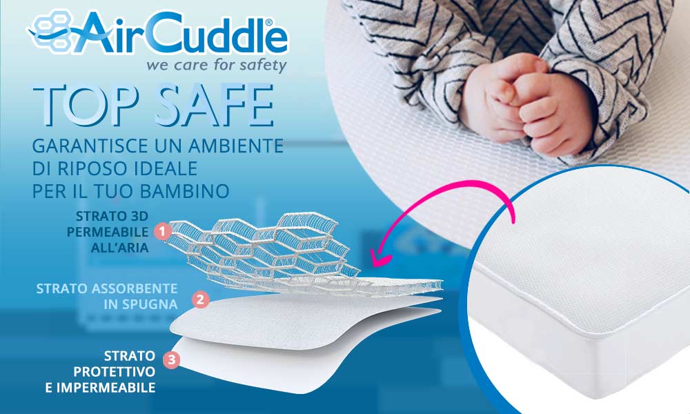 10 Coprimaterasso Top Safe Air Cuddl