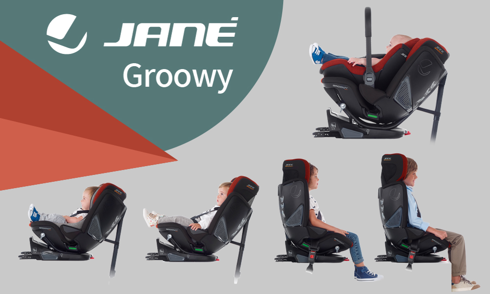 babytest Seggiolino auto Groowy + ovetto Nest Jané