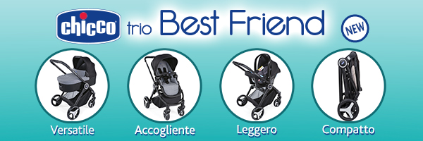 passeggino trio chicco bestfriend