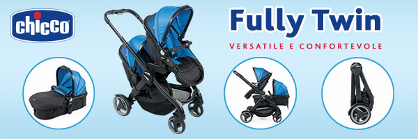 passeggino chicco fullytwin