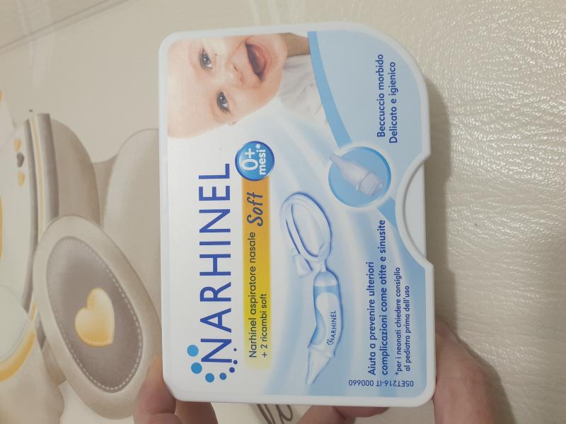 Aspiratore Nasale Narhinel Per Neonati | Con 2 Ricambi - Libera Il Naso Chiuso - Foto 9