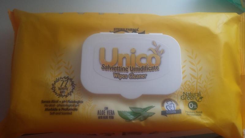 Unico Salviettine Umidificate Pop Up 200 Pezzi - Confezione Pratica Per Igiene Quotidiana - 2