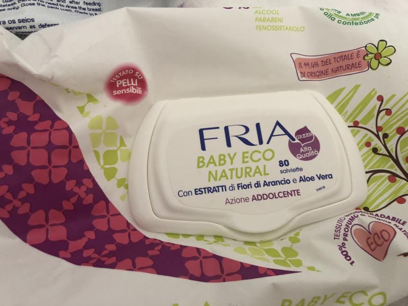 FRIA Salviettine Intime Eco Natural Delicate - Confezione Da 4 Pack Con 12 Salviette Ciascuno - Foto 8