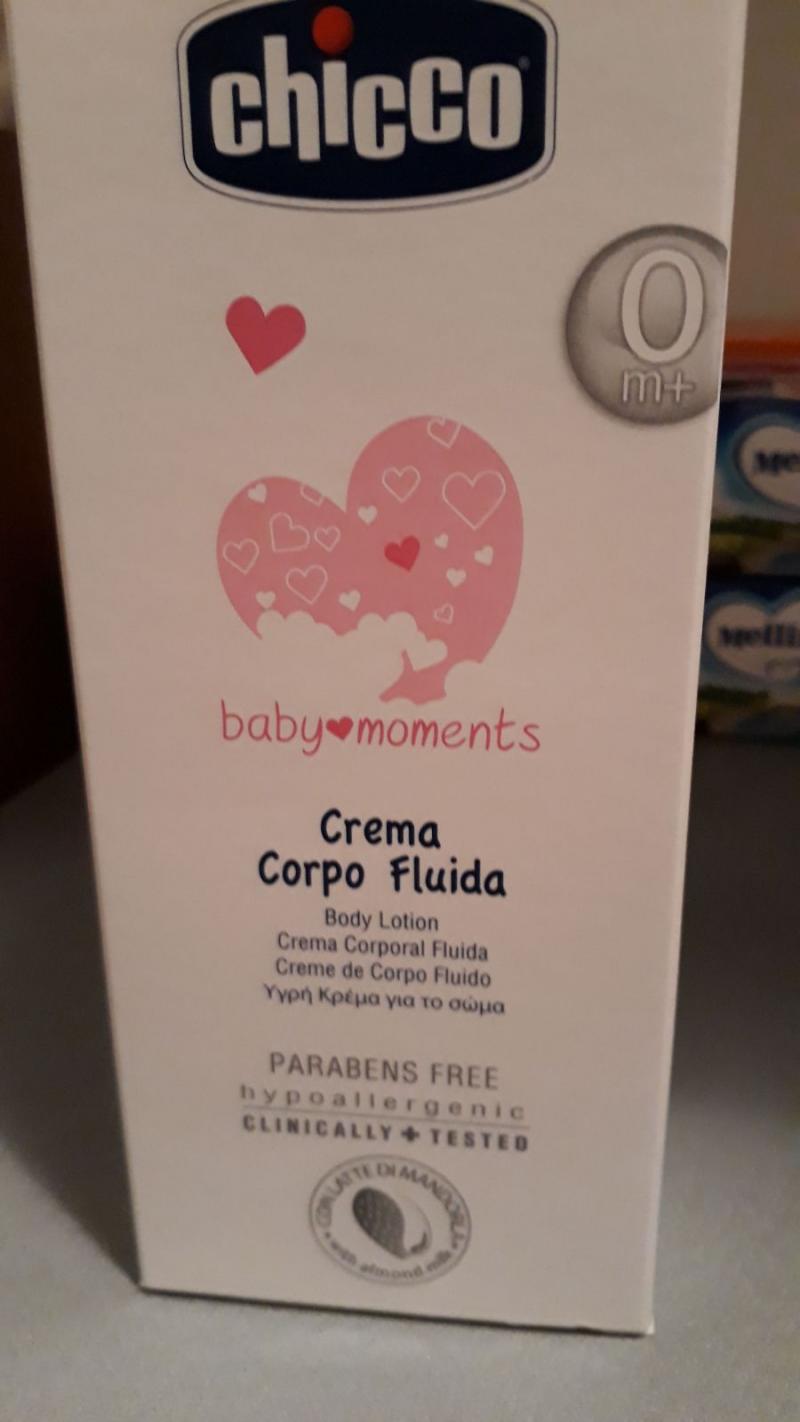 chicco crema corpo fluida