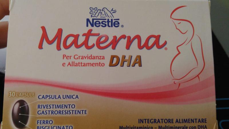 Integratore Alimentare Dha Nestlé Materna Recensioni