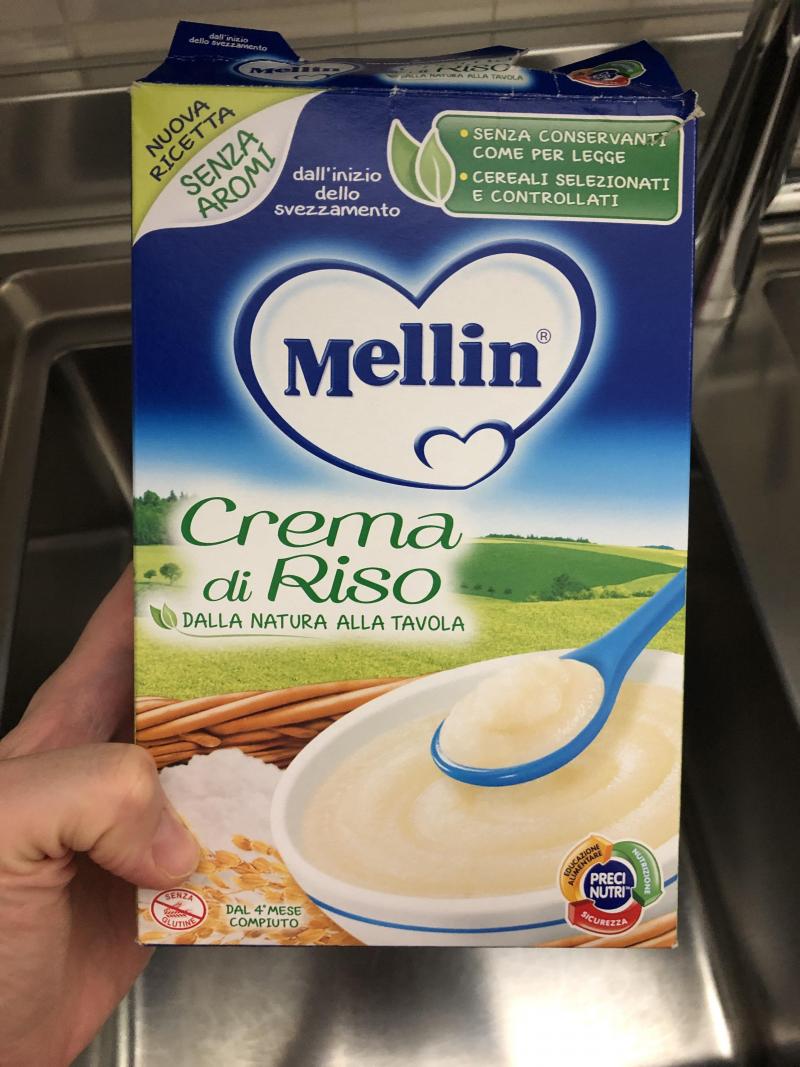 Crema di Riso Mellin : Recensioni