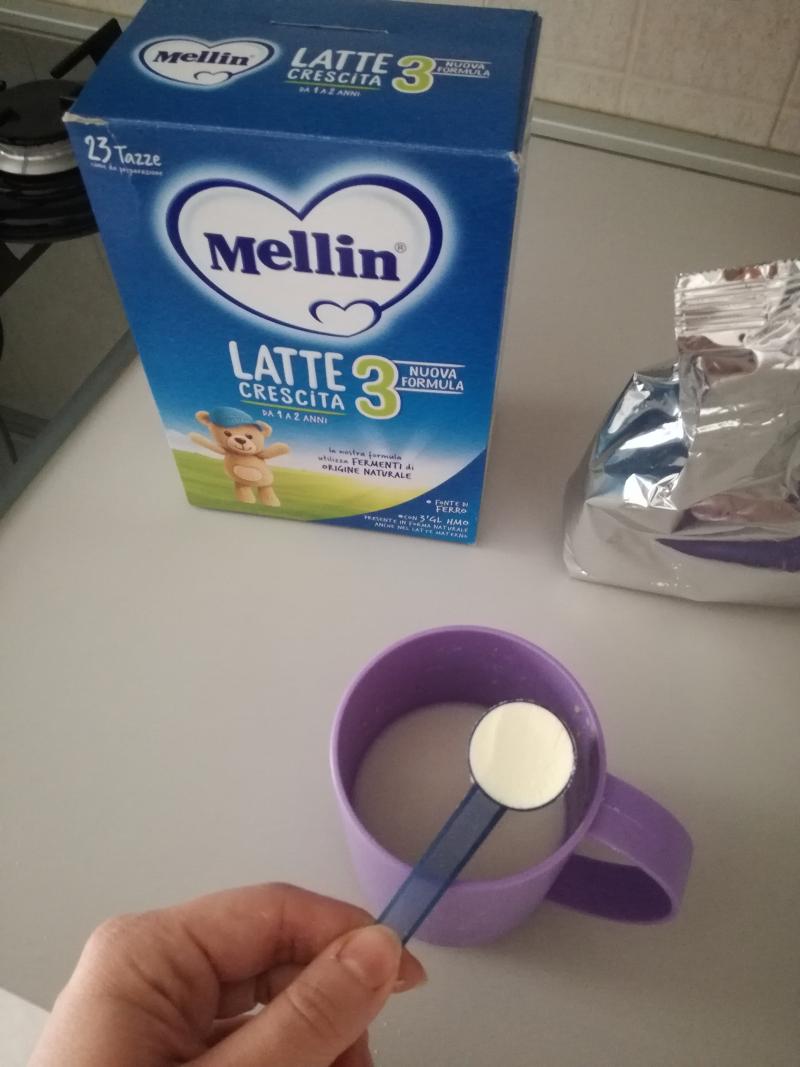 Latte in polvere crescita 3 Mellin : Recensioni