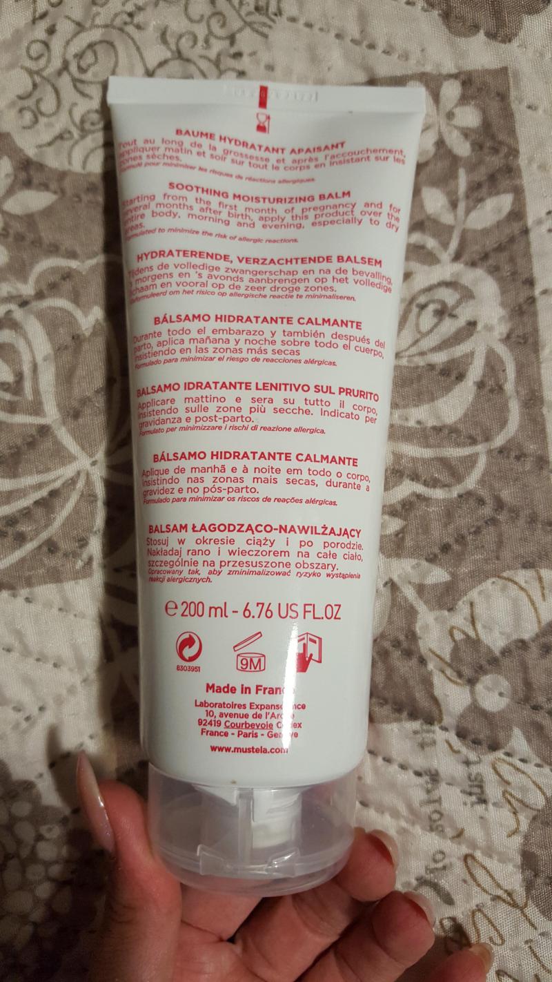 Balsamo Idratante Lenitivo Prurito Mustela : Recensioni