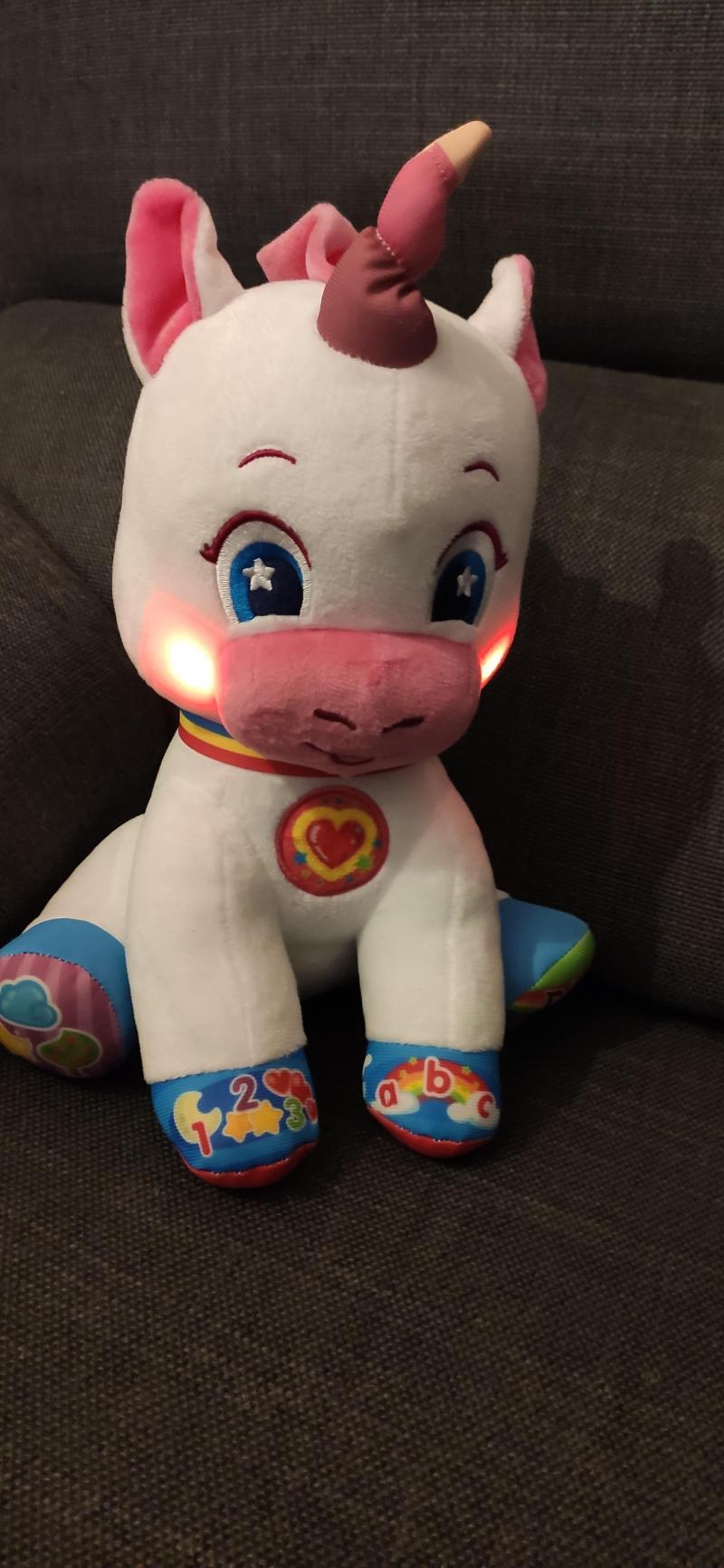 Scintilla Unicorno Clementoni Scintilla Peluche Unicorno