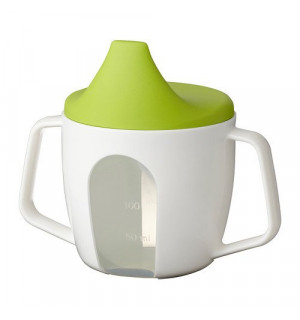 Tazza Con Beccuccio Per Bambini - Leggera, Sicura E Colorata Con Manici - Foto 1