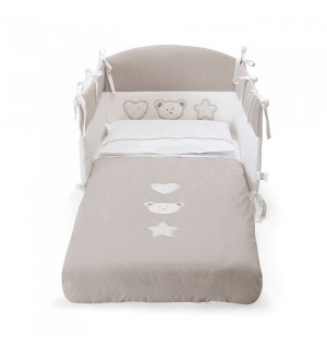 paracolpi e piumone culla