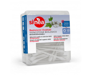 Bastoncini Ovattati in Cotone Biologico