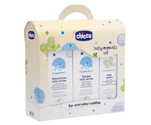 Baby Moments Set Bagnoschiuma Shampoo Pasta lenitiva