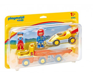 Camion Rimorchio con Auto da Corsa