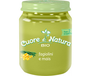 Omogeneizzato Bio Fagiolini e Mais