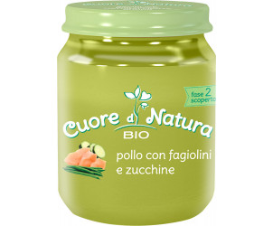 Omogeneizzato Bio Pollo, Fagiolini e Zucchine