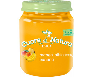 Omogeneizzato Bio Mango, Albicocca e Banana