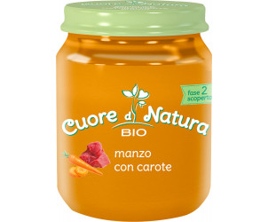 Omogeneizzato Bio Manzo e Carote