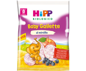 Baby Snack Gallette di Riso al Mirtillo