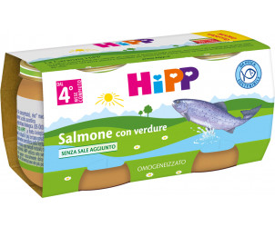 Omogeneizzato Salmone con verdure
