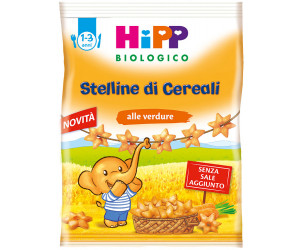 Snack Stelline di Cereali alle verdure