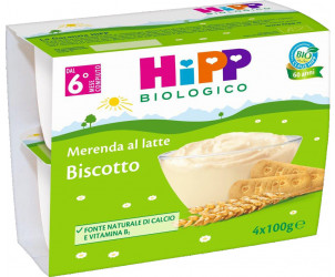 Merenda al Latte con Biscotto