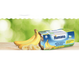 Omogeneizzato biologico di banana