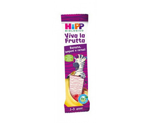 Barretta Viva la Frutta Banana, Lamponi e Cereali