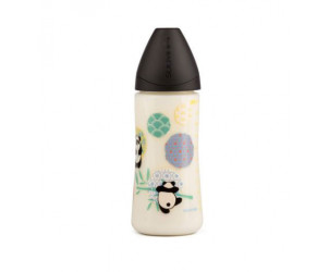 Biberon anatomico in silicone flusso denso 360ml