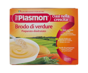 Brodo di verdure disidratate