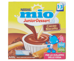 Merenda al latte Junior Dessert Cacao e Biscotto