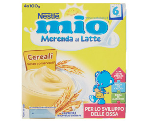 Merenda al latte Cereali