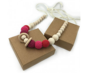 Collana Massaggiagengive in legno Coskiss