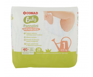 Pannolini taglia 1 Newborn