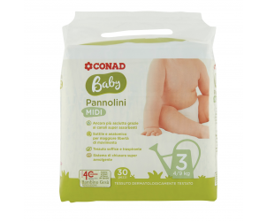 Pannolini taglia 3 Midi