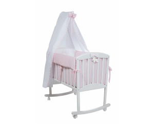 Culla a Dondolo con Velo Milky