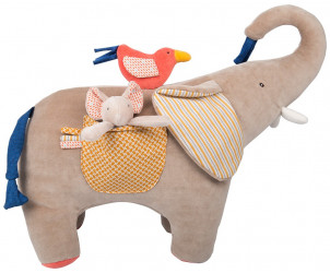 Peluche multiattività Elefante