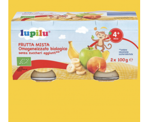 Omogeneizzato biologico Frutta Mista