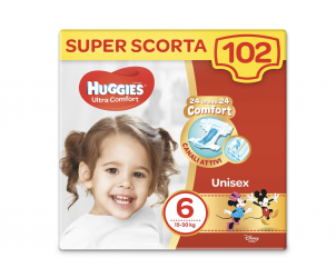 Pannolini Ultra Comfort taglia 6 15-30kg