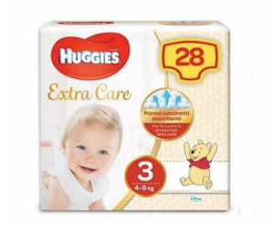 Pannolini Extra Care Bebé taglia 3 4-9kg