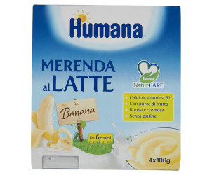 Merenda al latte con Banana 