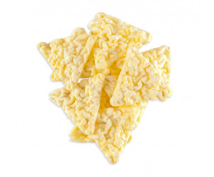 Triangolini di mais senza sale
