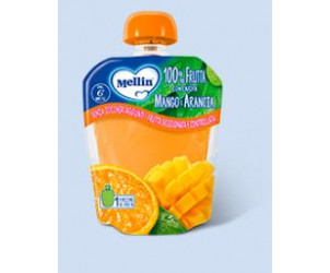 Merenda 100% Carote Mango e Arancia 