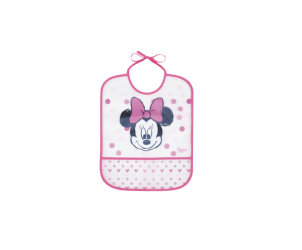 Bavaglino impermeabile Minnie/Mickey