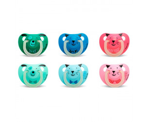 Succhietto Night & Day Silicone 0-6m