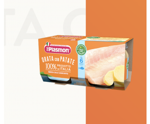 Omogeneizzato di Orata con patate