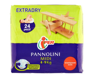 Pannolini extra dry Taglia 3 Midi 4-9kg