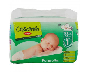 Pannolini taglia 1 Primi Giorni 2-5 kg 